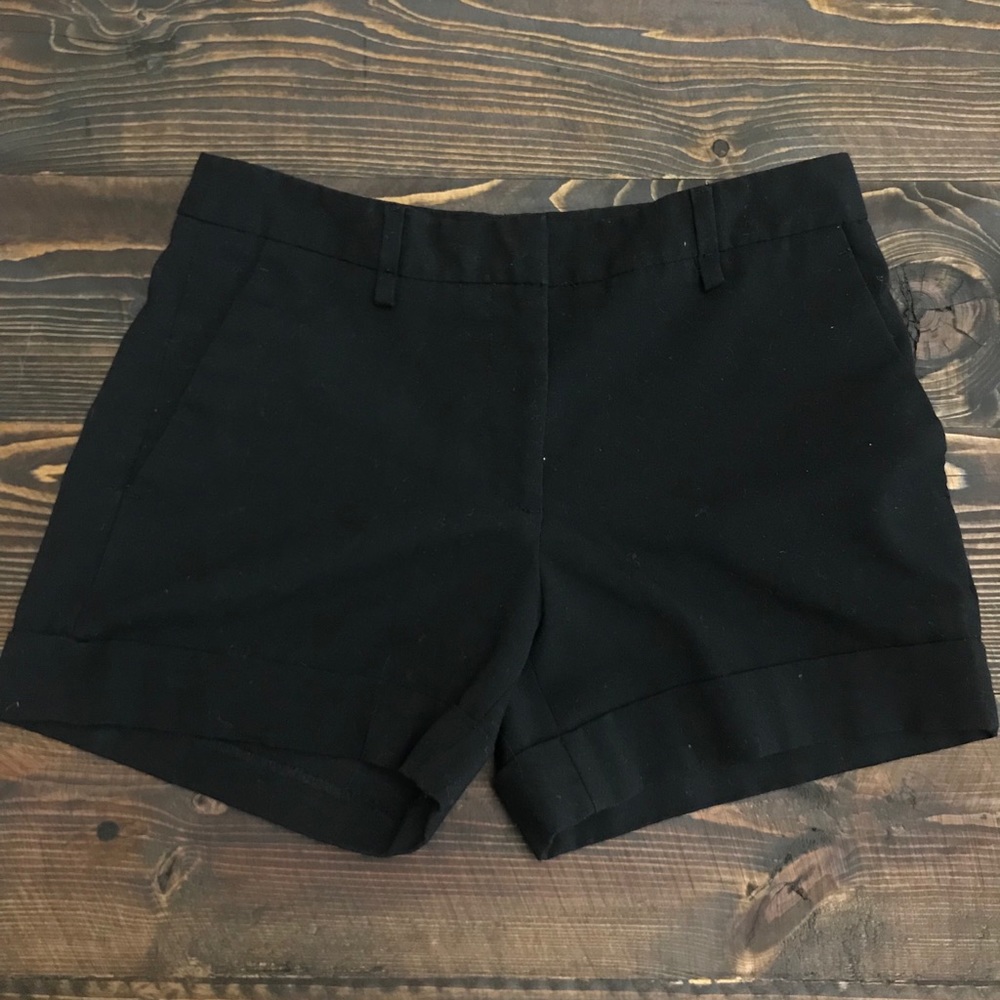 BLACK DRESS SHORTS